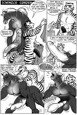 Furry Gay Comic - Préservatif Scwingco