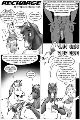 Furry Straight Comic - Перезарядка