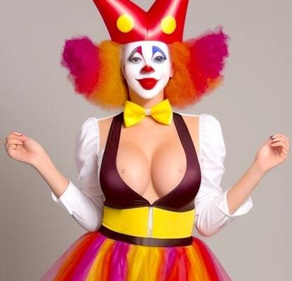 Envoyer dans les clowns (porno de clown ai)