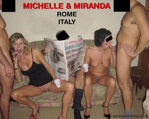 MILF Slut Michelle – Soirée échangiste à Rome