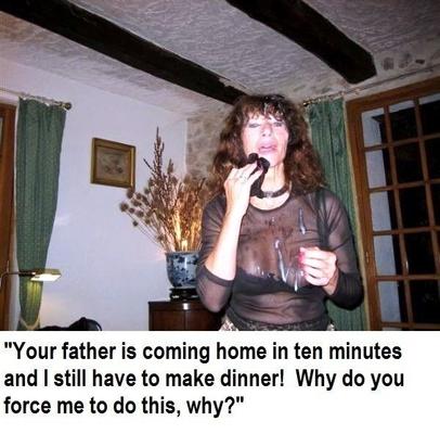 Submissive Family Captions 31