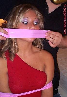 Gagged women 17