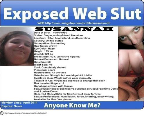 Susannah exposta