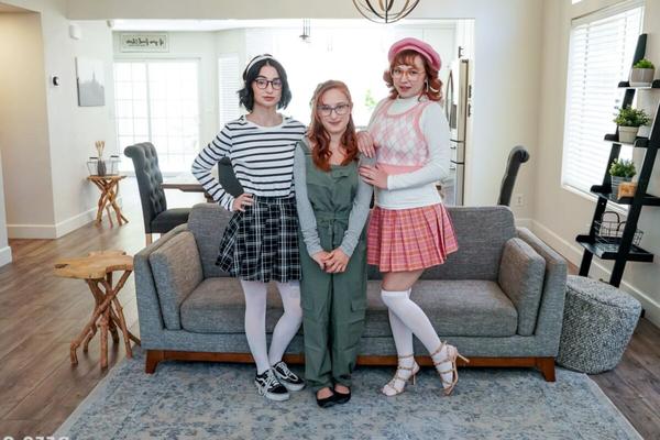 BFFS Ava Sinclaire, Alice Marie, Stevie Moon pêche au chat pour Du