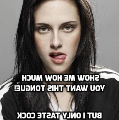 Kristen Stewart fälscht