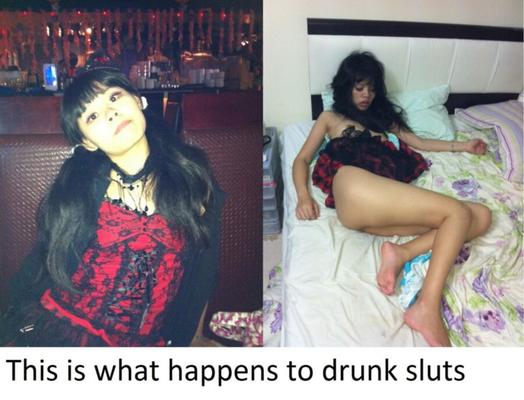 Slut - What Happens to Drunk (Azn) Sluts