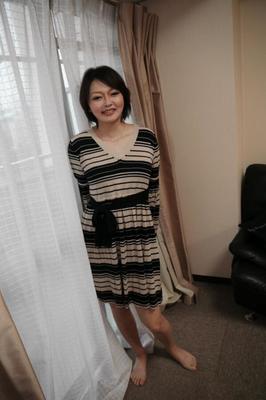 Japanese MILF Mika Aoto strips, fucks, and showers