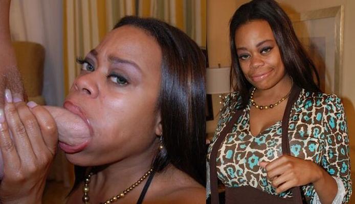 EBONY Before & After Blowjobs