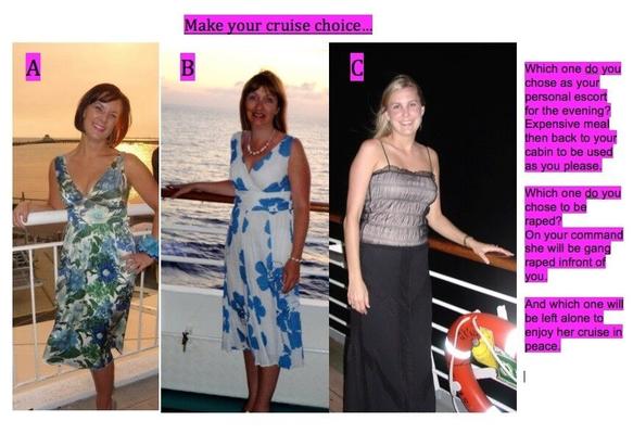 Cruise MILFs await your decision...