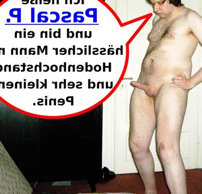 Pascal P. nackt und sexuell erregt