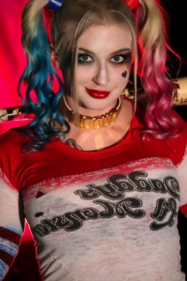 Cosplay de Leya F-Harley Quinn