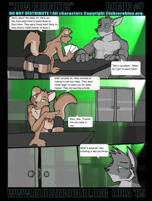 Furry Gay Comic – Neue Rekruten