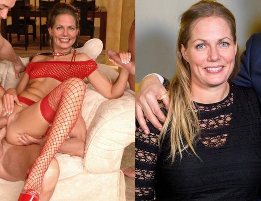 Antes y Después - Follada dura con tacones de stripper