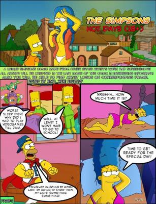 Simpsons - Promenade de Marge Bart