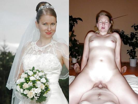 Hotest hungarian bride wife naked