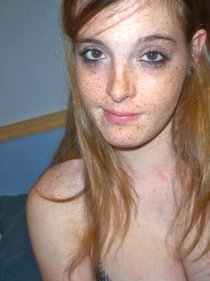 Hot Red Head Freckled Girl Getting Screwed - Sexy!