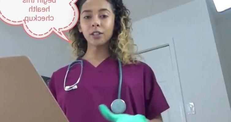 Nurse Kalani Luana special checkup