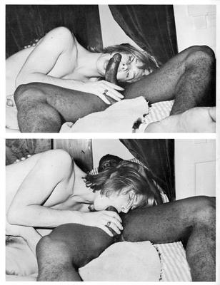 Vintage retro and poloroids interracial mix